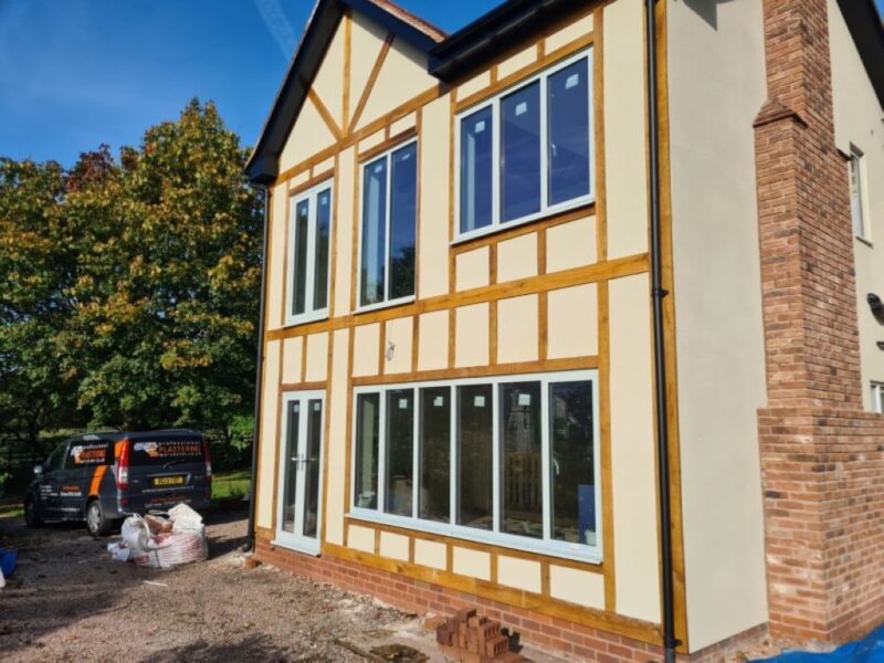 Professional Plastering Worcester K-Rend, Silicone Render, Insulated Render Services Worcester, Worcestershire.