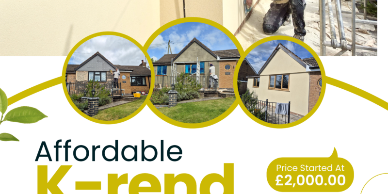 Affordable K-rend rendering services Worcester Worcestershire experts
